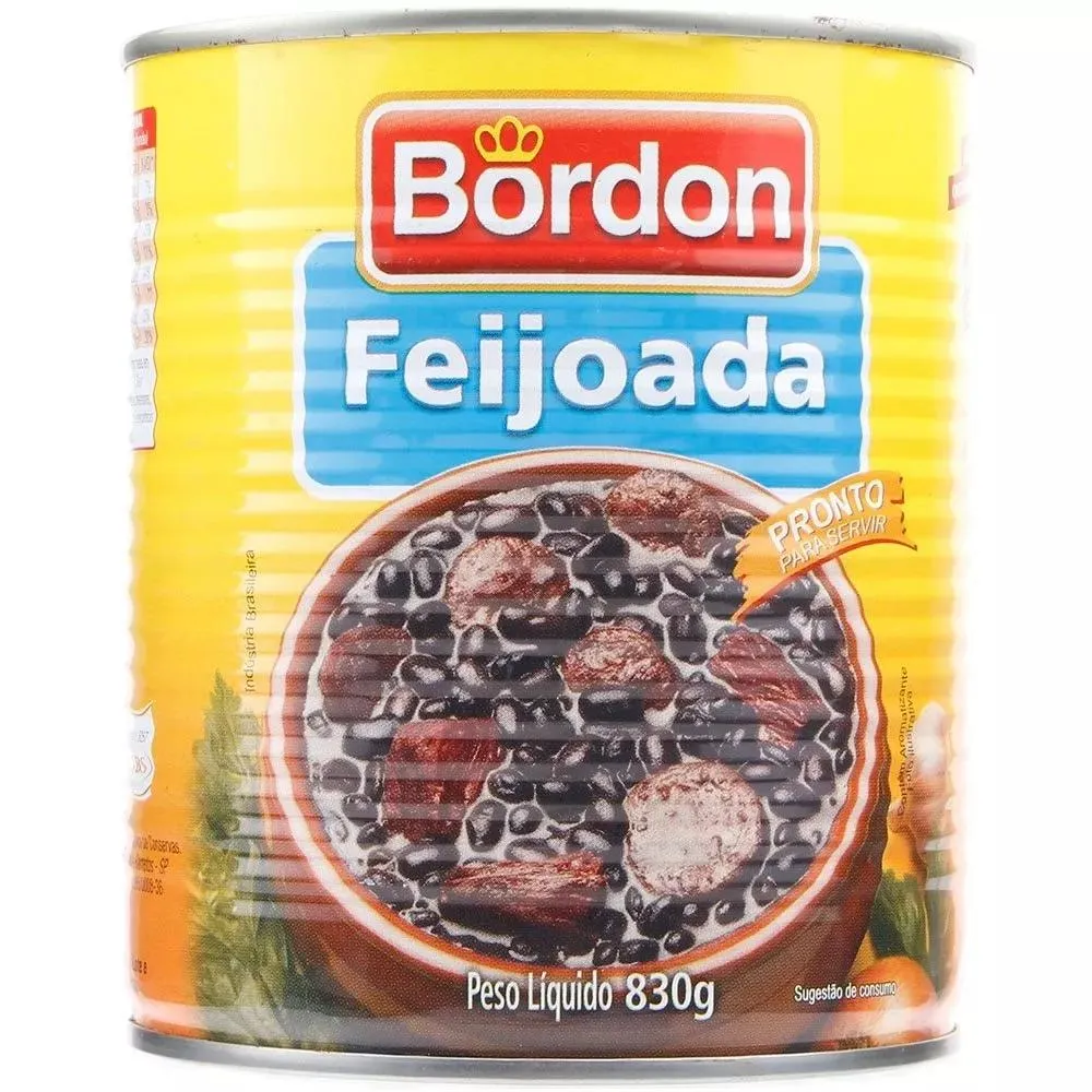 Feijoada Bordon recheado 830g Imagem