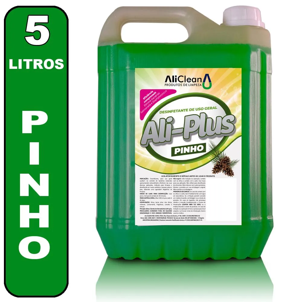 Desinfetante concentrado Limpeza Profunda AliClean - Pinho