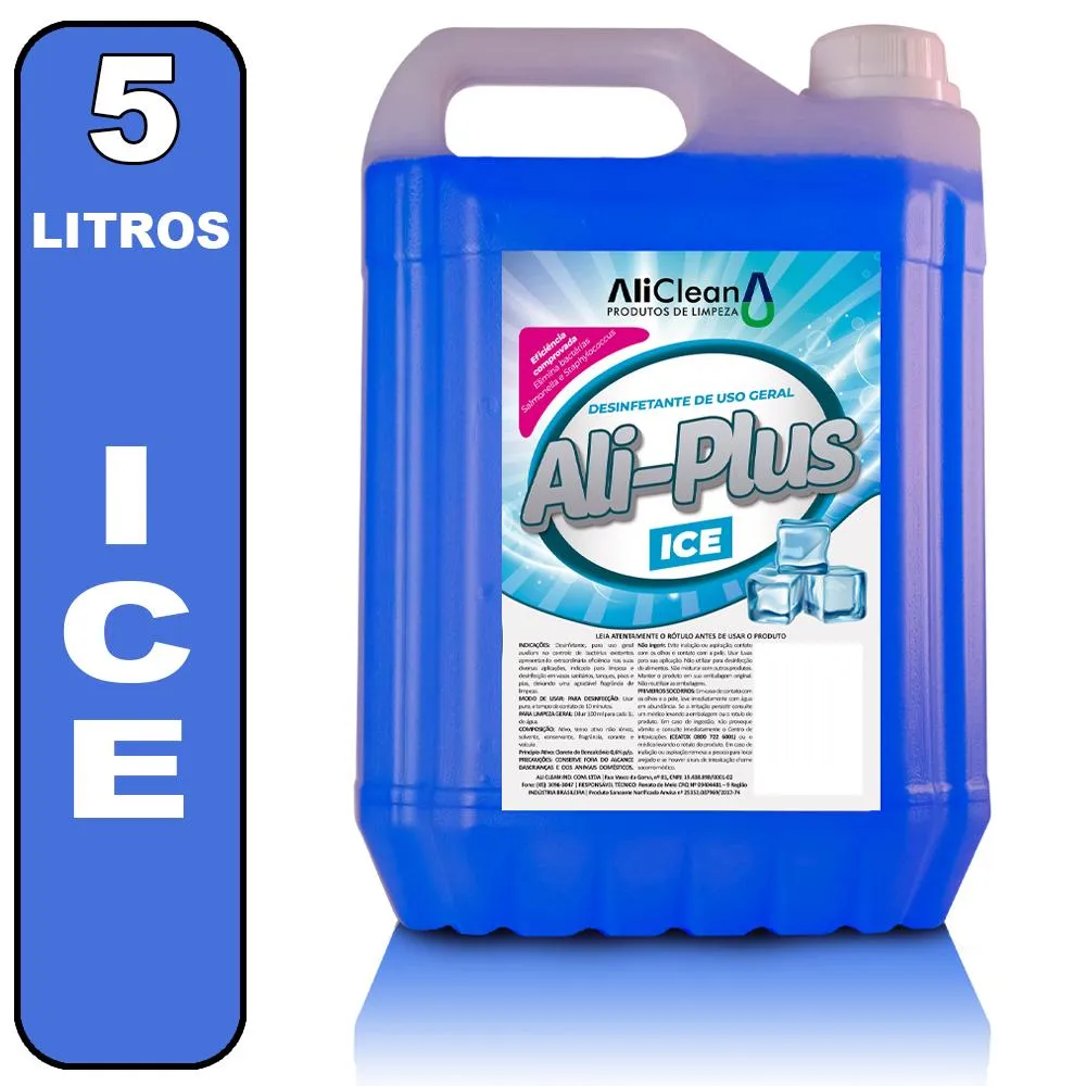 Desinfetante concentrado Limpeza Profunda AliClean - Ice