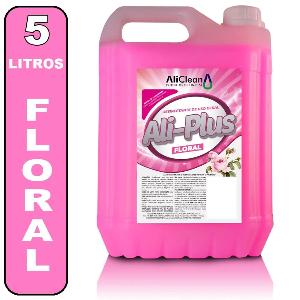 Desinfetante concentrado Limpeza Profunda AliClean - Floral