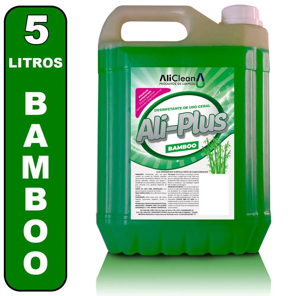 Desinfetante concentrado Limpeza Profunda AliClean - Bamboo
