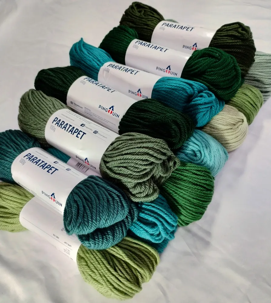 Conjunto 13 Cores Tons Verde 