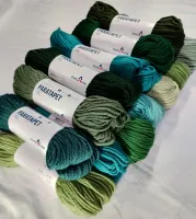 Conjunto 13 Cores Tons Verde 