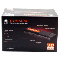 Console 4LIFE Game Stick X2 64GB / 2GB RAM +10000 Jogos 2 Controles - Preto - Foto 6