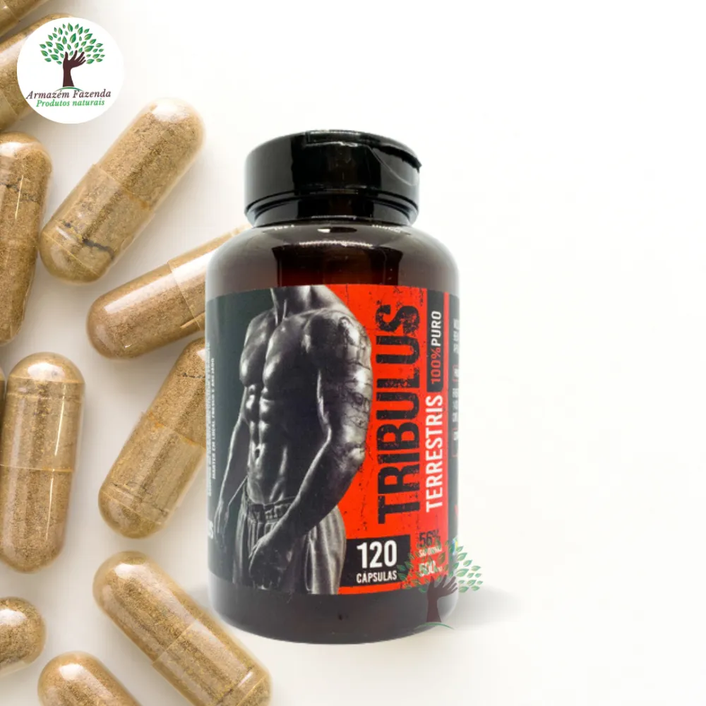 TRIBULLUS TERRESTRIS 500MG 120 CÁPSULAS NATUVITE 56% SAPONINAS