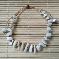 Pulseira de Pedra Natural JADE BRANCA - 015