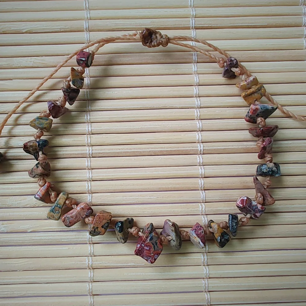 Pulseira de Pedra Natural JASPE LEOPARDITA- 028