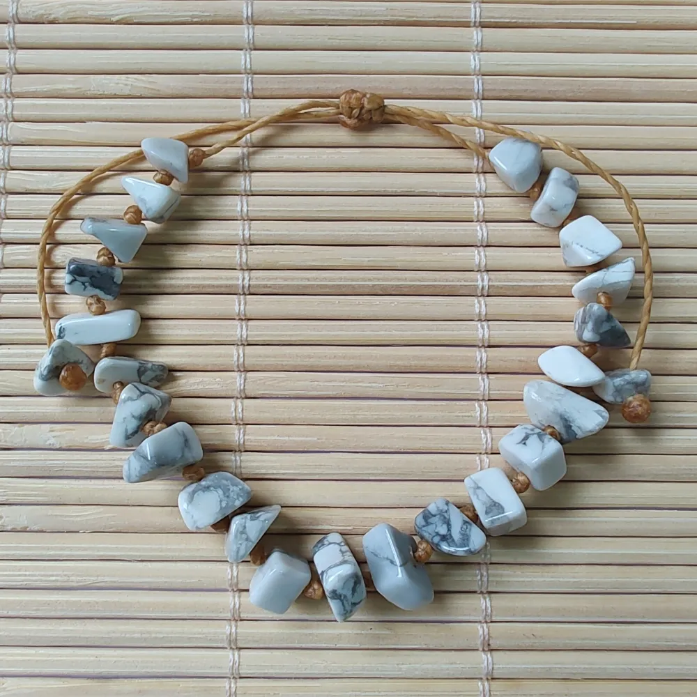 Pulseira de Pedra Natural HOWLITA - 029