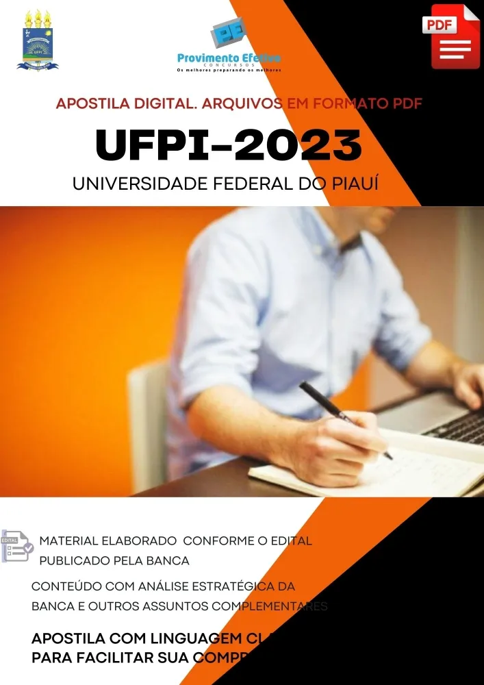 Apostila UFPI Engenheiro Segurança Concurso 2023
