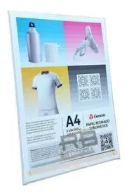 Papel Sublimatico Gênesis A4 90g 100 Folhas - Foto 2