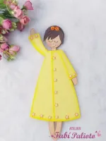 G1.313 Gabarito de Moldes em MDF Floristas  30cm - Foto 5