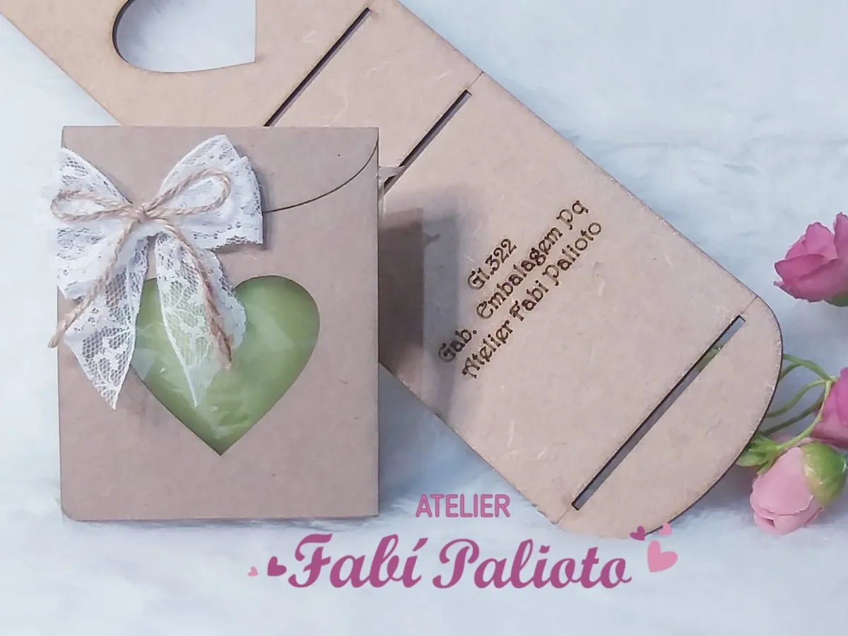 G1.322 Gabarito de Moldes em MDF Embalagem Pequena