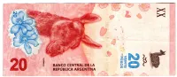 Argentina - 20 Pesos - Cédula Estrangeira - MBC