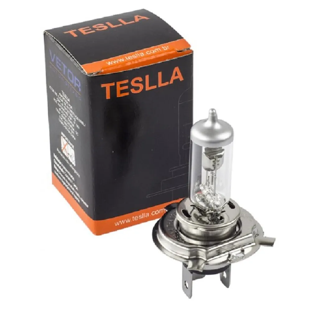 Lâmpada Halógena H4 Luz Original Farol 12v 60/55w 