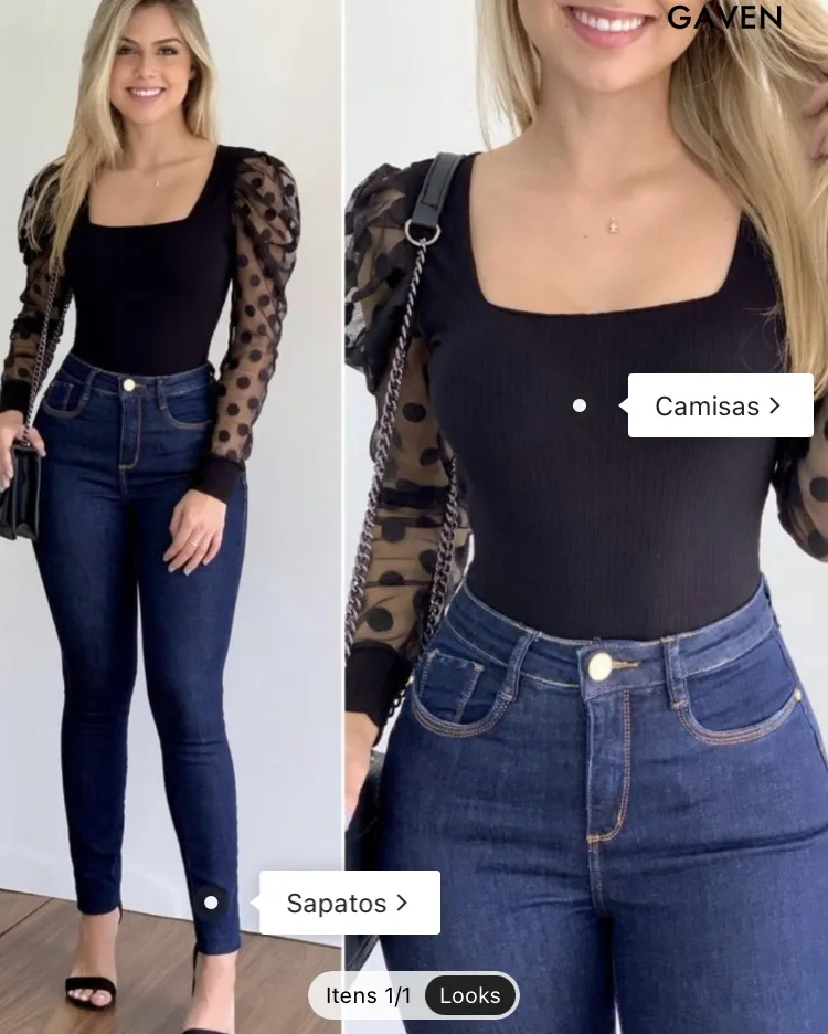 Calça jeans skini levanta bumbum