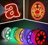 Mangueira Led Neon Flex  100 metros AZUL - Foto 5