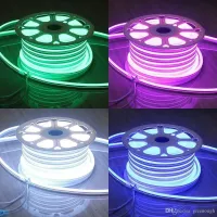 Mangueira Led Neon Flex  100 metros ROXO - Foto 7