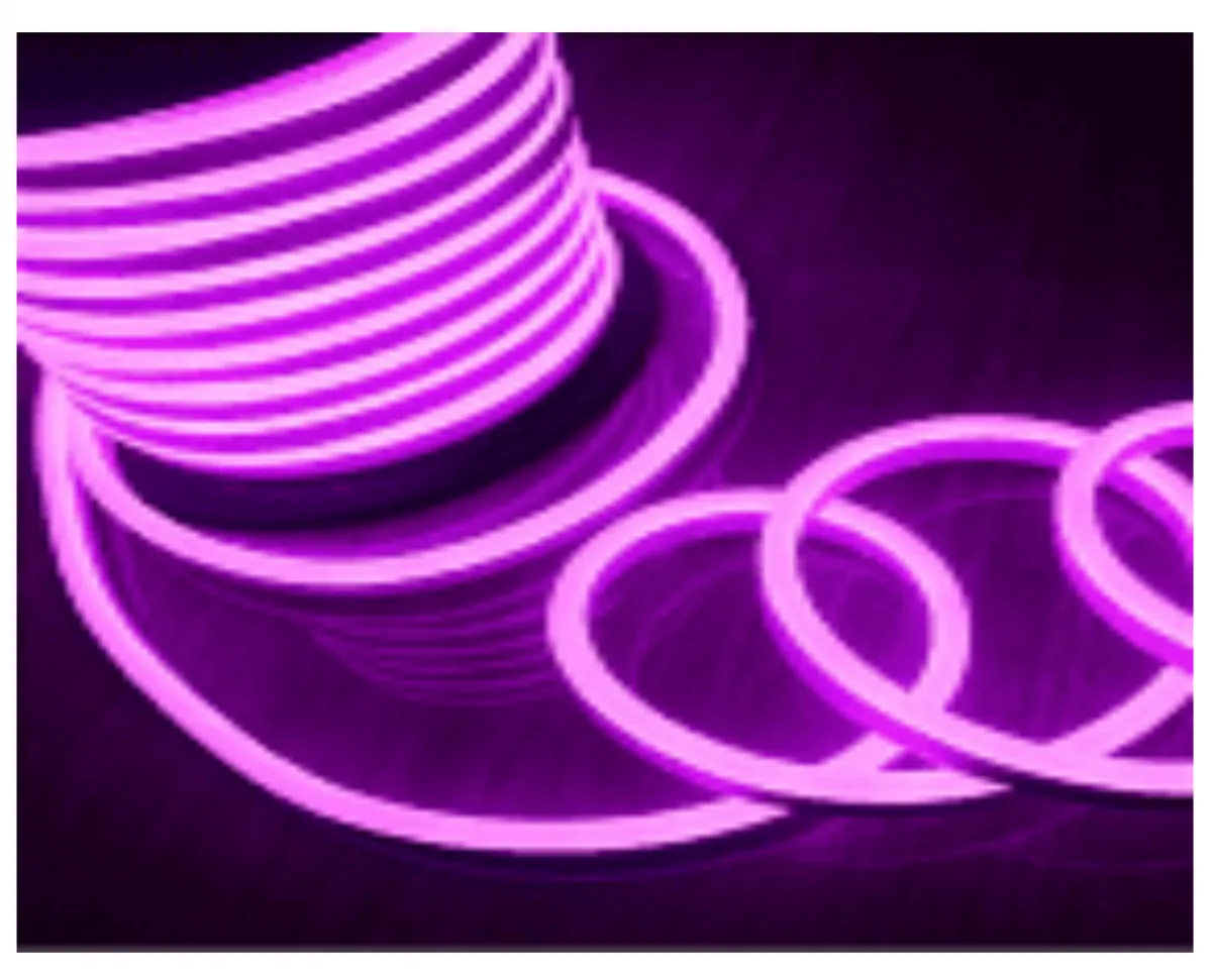 Mangueira Led Neon Flex  100 metros ROXO