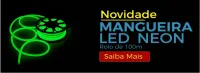 Mangueira Led Neon Flex  50 metros ROXO - Foto 13