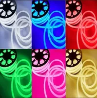Mangueira Led Neon Flex  50 metros RGB COLORIDA - Foto 4