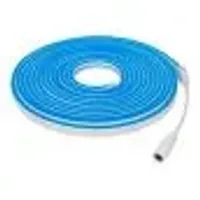 Mangueira Fita LED Neon AZUL 12v rolo 5 metros - Foto 2