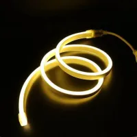 Mangueira Fita LED Neon BRANCA MORNA 4000K 12v rolo 5 metros - Foto 2