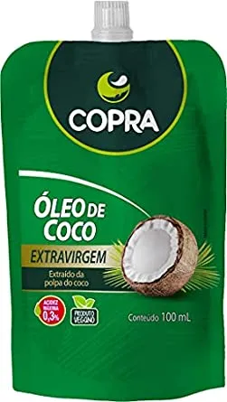 Óleo de coco extra virgem stand pouch 100ml Copra Imagem