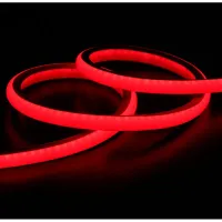 Mangueira Fita LED Neon VERMELHA 12v rolo 5 metros - Foto 3