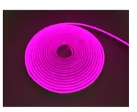 Mangueira Fita LED Neon ROXO 12v rolo 5 metros - Foto 10