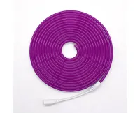 Mangueira Fita LED Neon ROXO 12v rolo 5 metros - Foto 16