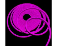 Mangueira Fita LED Neon ROXO 12v rolo 5 metros COM FONTE - Foto 18