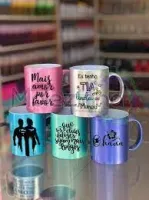 CANECA PEROLADA IMPORTADA 325ML PARA SUBLIMAÇÃO  - Foto 3