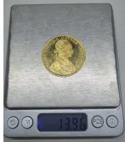 Monarquia Austro-Húngara - 1915 (Restrike) - 4 Ducats - Franz Joseph I - Ouro .986 - 13,96g - 40mm - Foto 3