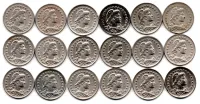 1918 à 1935 - Lote com 50 Moedas de 100 - 200 e 400 Réis - Moedas das Imagens - Foto 4