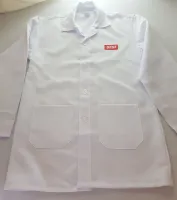 SESI Jaleco branco em tecido poliester Oxford (SOB ENCOMENDA) - Foto 2