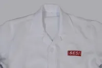 SESI Jaleco branco em tecido poliester Oxford (SOB ENCOMENDA) - Foto 3