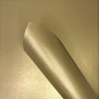 Papel Perolado Liso Ouro - Tam. A4 - 1uni.