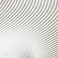 Papel Perolado Listras Prata - Tam. A4 - 1uni. - Foto 2
