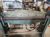 Dobradeira de chapas manual 1 metro - Cód. 1542 - Foto 2