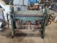 Dobradeira de chapas manual 1 metro - Cód. 1542 - Foto 5