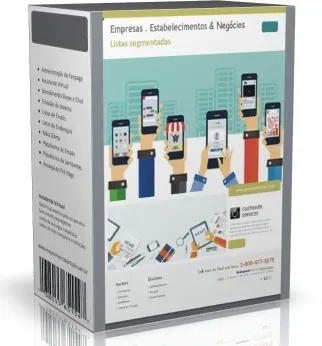 Mailing Segmentado Pacote Digital 10  Listas Empresariais Comerciais | Empresas . Estabelecimentos  . Escritórios . Negócios