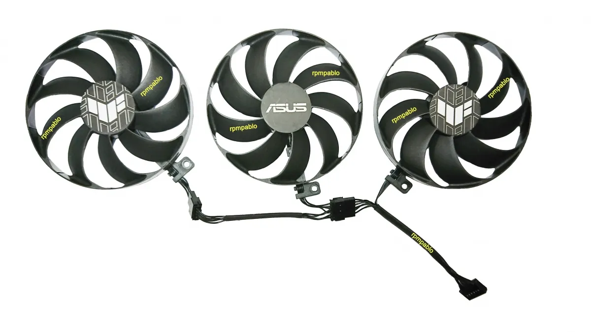 Triple Cooler Placa Vídeo Asus Tuf Gaming Geforce Rtx 3080  Imagem