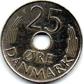 Dinamarca - 1976 - 25 Ore Imagem