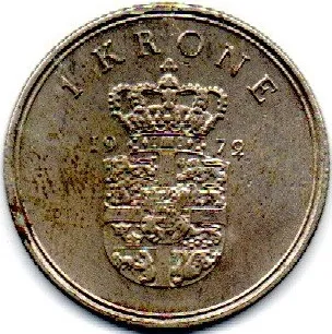 Dinamarca - 1979 - 1 Krone