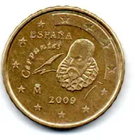 Espanha - 2009 - 10 Euro Cent