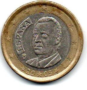 Espanha - 2005 - 1 Euro
