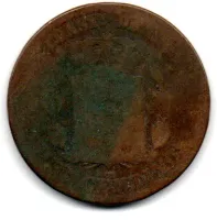 Espanha - 1877 - 10 Centimos - UTG - Foto 2