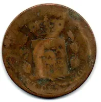 Espanha - 1879 - 10 Centimos - UTG - Foto 2