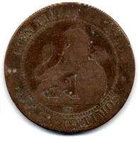 Espanha - 1870 - 10 Centimos - UTG - Foto 2