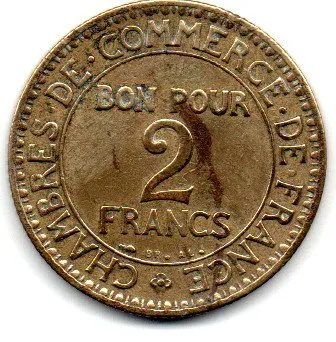 França - 1925 - 2 Francs